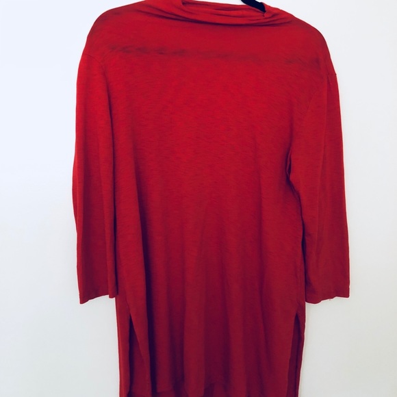 Michael Stars Mock Neck Tunic Top - Picture 2 of 4
